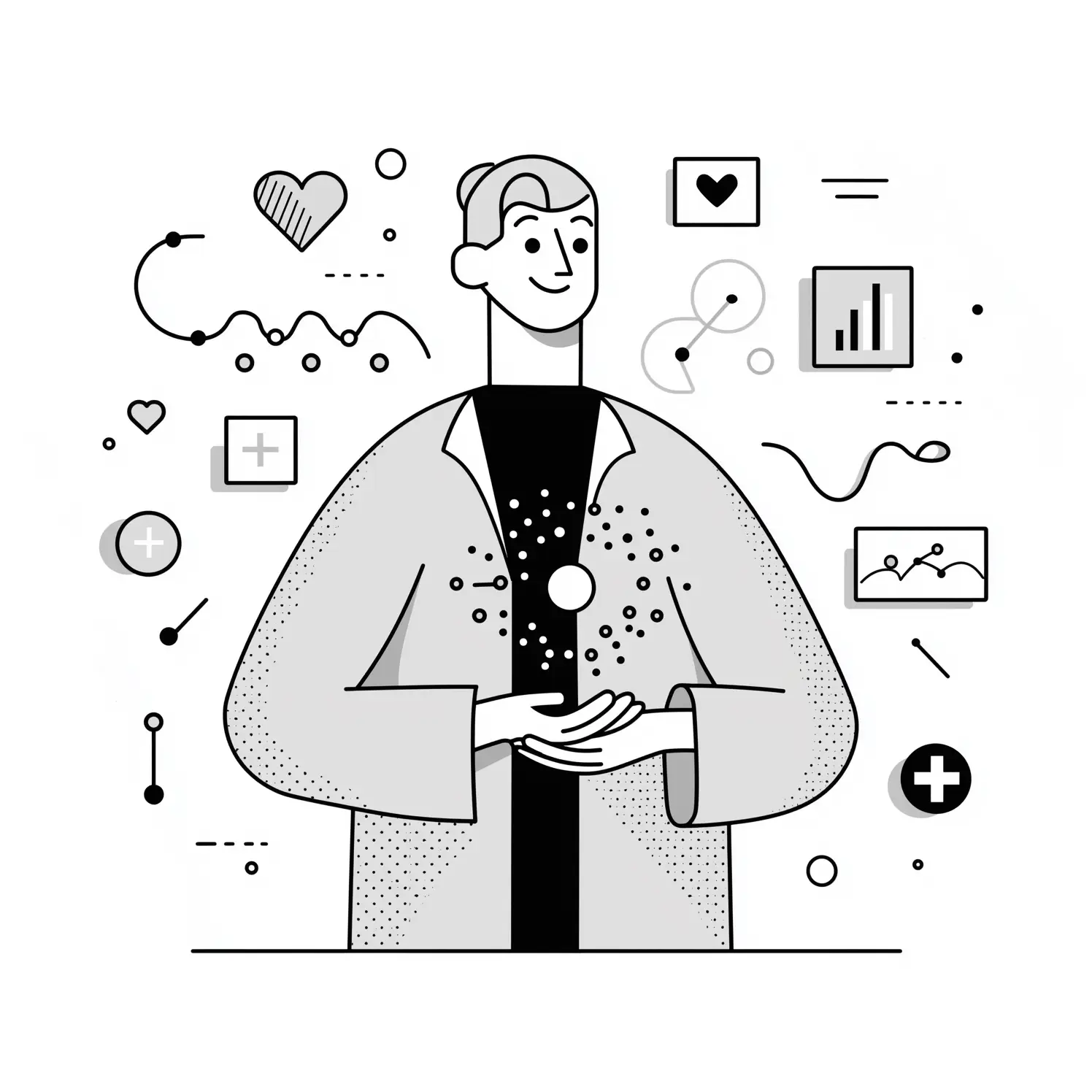 Trust and Data Protection Illustration